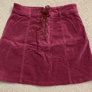 Forever 21 lace mini skirt